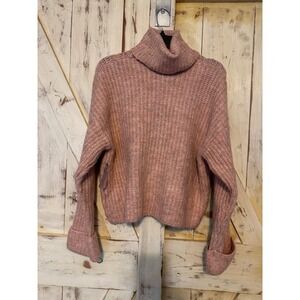 Philosophy Turtleneck Knit Sweater Peach Pullover Size‎ Medium